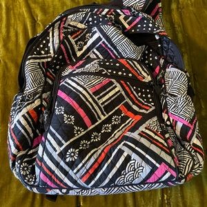 Vera Bradley large quilted backpack